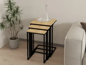 Sada odkladacích stolíkov (3 kusy) Roma