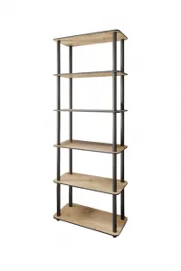 Knižnica Bookcase 6 Rect - Oak