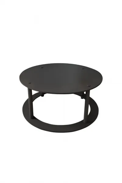 Konferenčný stolík Hole Round - Black