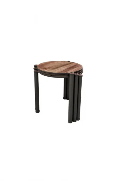 Sada odkladacích stolíkov (3 kusy) Lavia 3 - Walnut