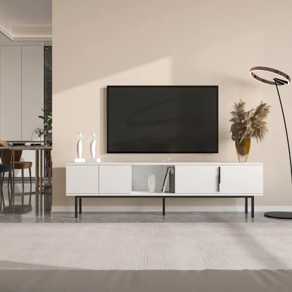 TV stolík Ramsey - White