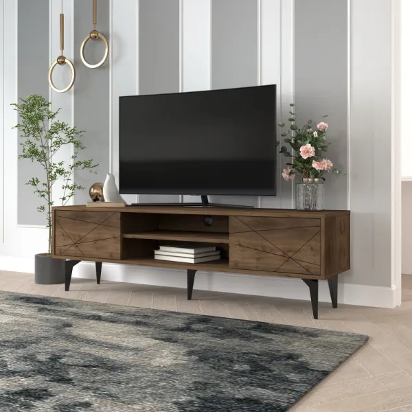 TV stolík Brendon - Walnut
