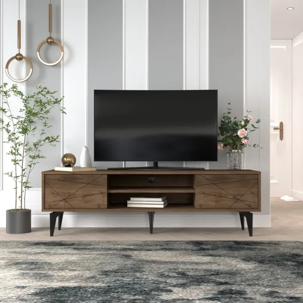 TV stolík Brendon - Walnut