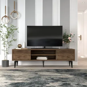 TV stolík Brendon - Walnut
