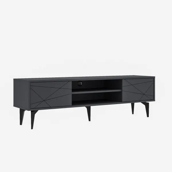 TV stolík Brendon - Anthracite