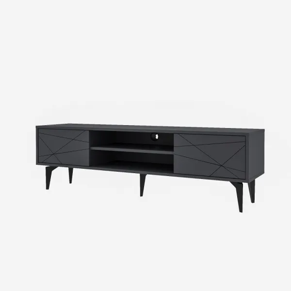 TV stolík Brendon - Anthracite