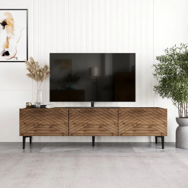 TV stolík Felix - Walnut