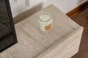 TV stolík Alvin - Travertine