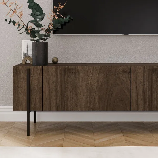 TV stolík Herman - Walnut