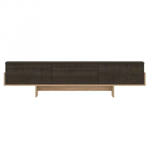 TV stolík Hege - Walnut, Sapphire Oak