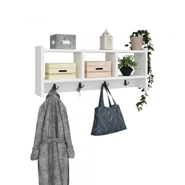 Coat Hanger Star - White