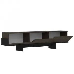 TV stolík Hege - Walnut, Black