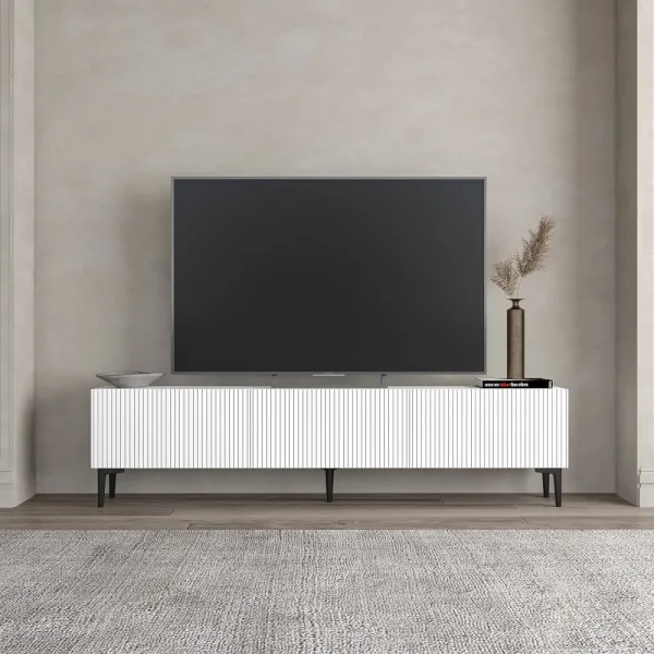 TV stolík Oscar - White