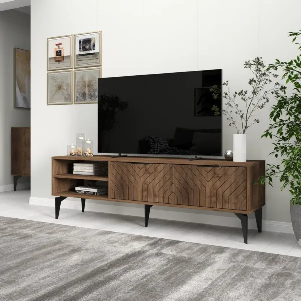 TV stolík Regina - Walnut