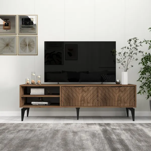 TV stolík Regina - Walnut