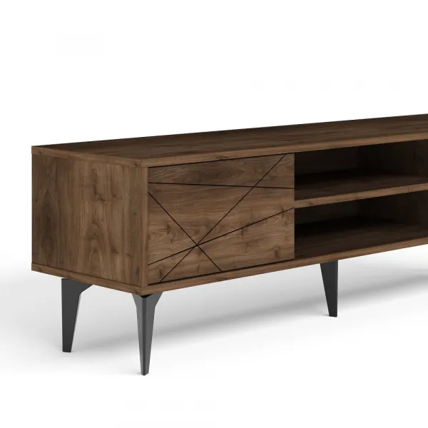 TV stolík Brendon - Walnut