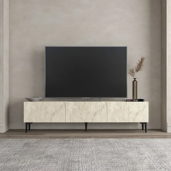 TV stolík Oscar - Travertine