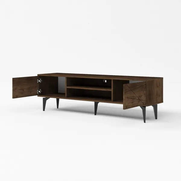 TV stolík Brendon - Walnut