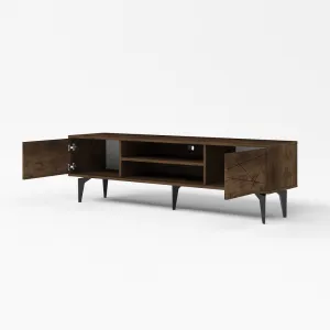 TV stolík Brendon - Walnut