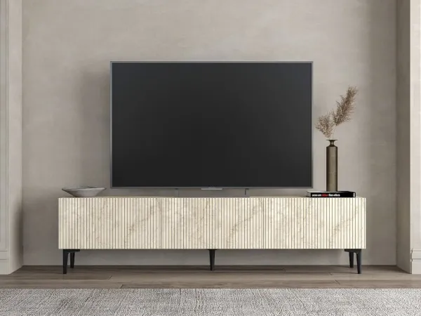 TV stolík Oscar - Travertine
