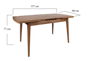 Extendable Dining Table Inci 1141
