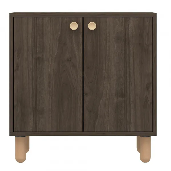 Viacúčelová skrinka Lina - Walnut