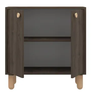 Viacúčelová skrinka Lina - Walnut