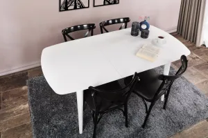 Extendable Dining Table Retro 1193