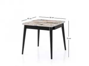 Extendable Dining Table Totem - 3042