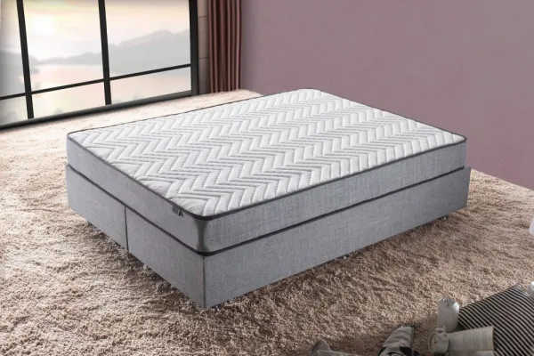 Mattress Silver 140x190 cm Double Size Firm Mattress