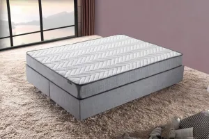 Mattress Silver 140x190 cm Double Size Firm Mattress