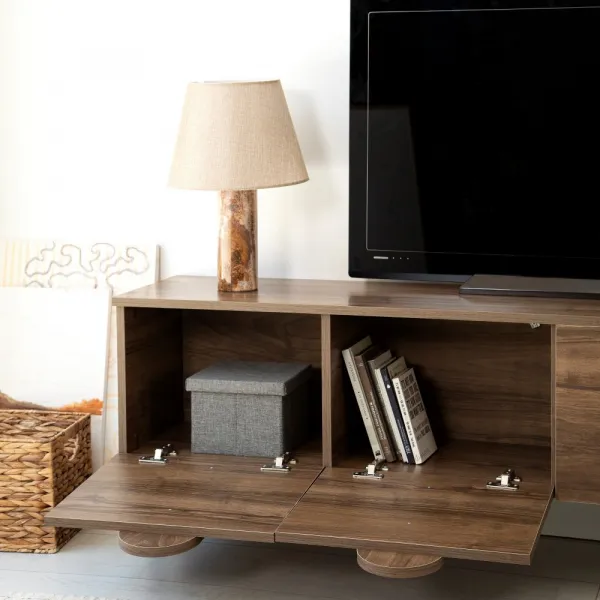 TV stolík New Line - Walnut