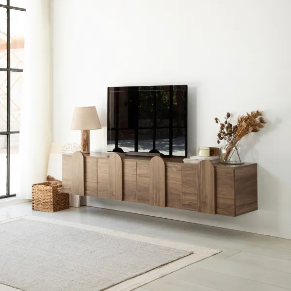 TV stolík New Line - Walnut