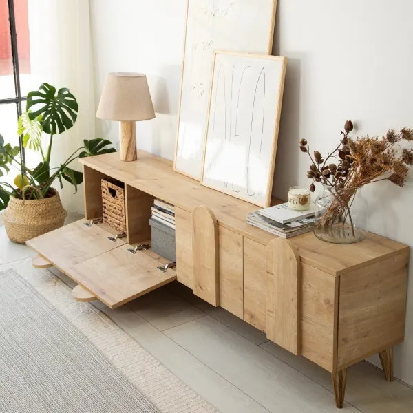 TV stolík New Line - Sapphire Oak v2