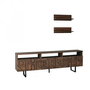 TV skrinka / Obývacia stena Aristo - Walnut