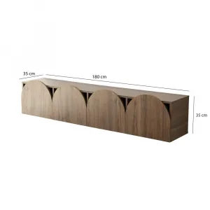 TV stolík Mesta Walnut