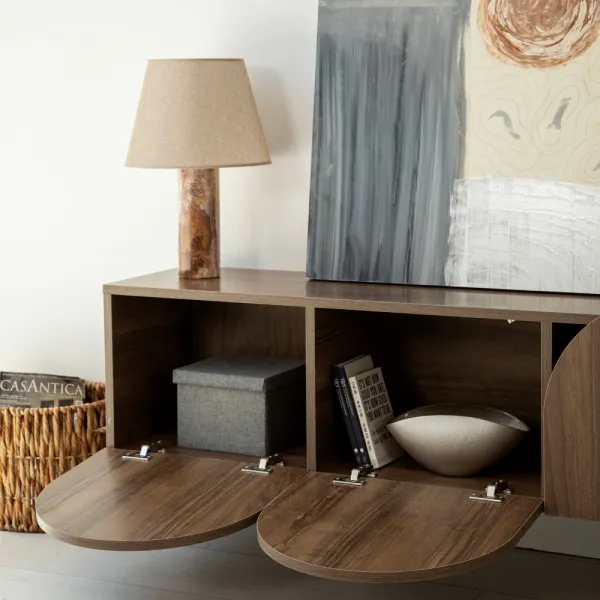 TV stolík Mesta Walnut