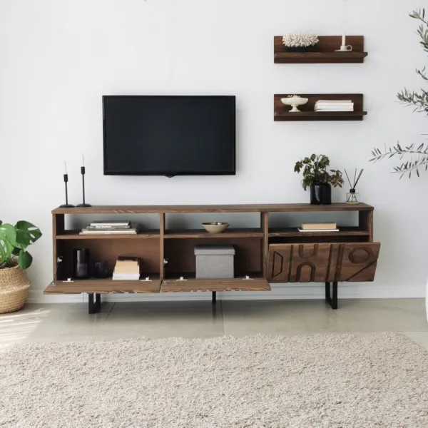 TV skrinka / Obývacia stena Aristo - Walnut