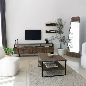 TV skrinka / Obývacia stena Aristo - Walnut