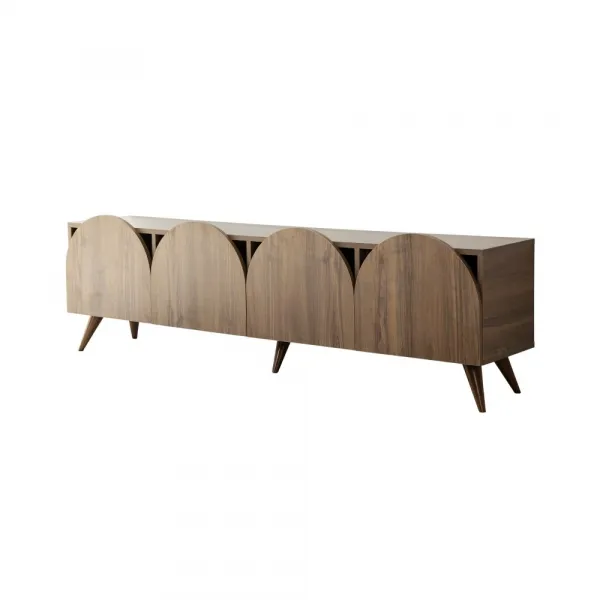 TV stolík Mesta - Walnut v2