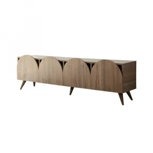 TV stolík Mesta - Walnut v2