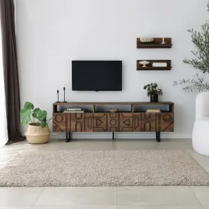TV skrinka / Obývacia stena Aristo - Walnut