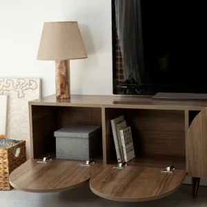 TV stolík Mesta - Walnut v2