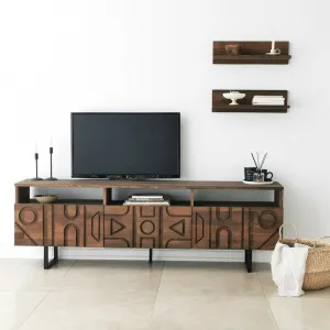 TV skrinka / Obývacia stena Aristo - Walnut