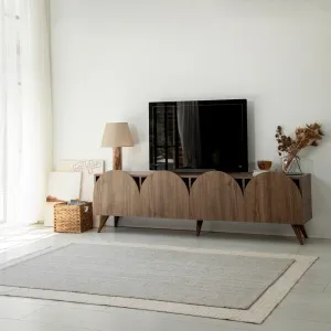 TV stolík Mesta - Walnut v2
