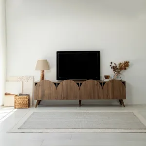 TV stolík Mesta - Walnut v2