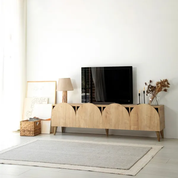 TV stolík Mesta - Sapphire Oak v2