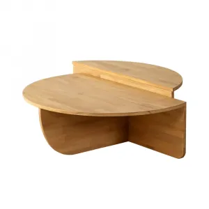 Súprava konferenčných stolíkov Podium Wood - Oak