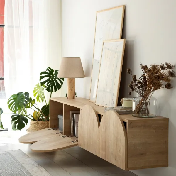 TV stolík Mesta - Sapphire Oak
