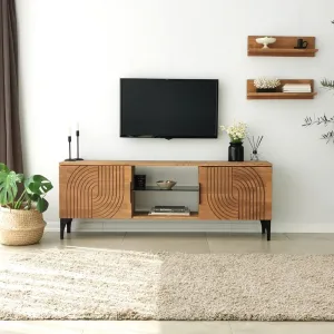 TV skrinka / Obývacia stena Lidya - Oak